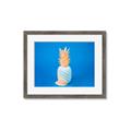 Picture of Blue Pineapple _GroupedProduct_Rectangle_Landscape_Photography _GroupedProduct_Rectangle_Landscape_Framed_Matted_