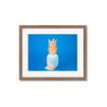 Picture of Blue Pineapple _GroupedProduct_Rectangle_Landscape_Photography _GroupedProduct_Rectangle_Landscape_Framed_Matted_