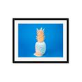 Picture of Blue Pineapple _GroupedProduct_Rectangle_Landscape_Photography _GroupedProduct_Rectangle_Landscape_Framed_Matted_