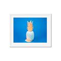 Picture of Blue Pineapple _GroupedProduct_Rectangle_Landscape_Photography _GroupedProduct_Rectangle_Landscape_Framed_Matted_