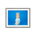 Picture of Blue Pineapple _GroupedProduct_Rectangle_Landscape_Photography _GroupedProduct_Rectangle_Landscape_Framed_Matted_
