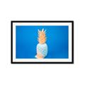 Picture of Blue Pineapple _GroupedProduct_Rectangle_Landscape_Photography _GroupedProduct_Rectangle_Landscape_Framed_Matted_