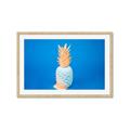 Picture of Blue Pineapple _GroupedProduct_Rectangle_Landscape_Photography _GroupedProduct_Rectangle_Landscape_Framed_Matted_