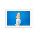 Picture of Blue Pineapple _GroupedProduct_Rectangle_Landscape_Photography _GroupedProduct_Rectangle_Landscape_Framed_Matted_
