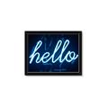 Picture of Hello Neon Sign _GroupedProduct_Rectangle_Landscape_Photography _GroupedProduct_Rectangle_Landscape_Framed_Matted_