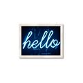 Picture of Hello Neon Sign _GroupedProduct_Rectangle_Landscape_Photography _GroupedProduct_Rectangle_Landscape_Framed_Matted_