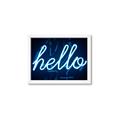 Picture of Hello Neon Sign _GroupedProduct_Rectangle_Landscape_Photography _GroupedProduct_Rectangle_Landscape_Framed_Matted_