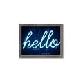 Picture of Hello Neon Sign _GroupedProduct_Rectangle_Landscape_Photography _GroupedProduct_Rectangle_Landscape_Framed_Matted_