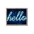 Picture of Hello Neon Sign _GroupedProduct_Rectangle_Landscape_Photography _GroupedProduct_Rectangle_Landscape_Framed_Matted_