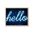 Picture of Hello Neon Sign _GroupedProduct_Rectangle_Landscape_Photography _GroupedProduct_Rectangle_Landscape_Framed_Matted_