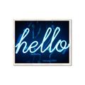 Picture of Hello Neon Sign _GroupedProduct_Rectangle_Landscape_Photography _GroupedProduct_Rectangle_Landscape_Framed_Matted_