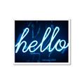 Picture of Hello Neon Sign _GroupedProduct_Rectangle_Landscape_Photography _GroupedProduct_Rectangle_Landscape_Framed_Matted_