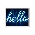 Picture of Hello Neon Sign _GroupedProduct_Rectangle_Landscape_Photography _GroupedProduct_Rectangle_Landscape_Framed_Matted_