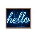 Picture of Hello Neon Sign _GroupedProduct_Rectangle_Landscape_Photography _GroupedProduct_Rectangle_Landscape_Framed_Matted_