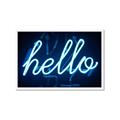 Picture of Hello Neon Sign _GroupedProduct_Rectangle_Landscape_Photography _GroupedProduct_Rectangle_Landscape_Framed_Matted_