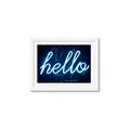 Picture of Hello Neon Sign _GroupedProduct_Rectangle_Landscape_Photography _GroupedProduct_Rectangle_Landscape_Framed_Matted_