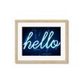 Picture of Hello Neon Sign _GroupedProduct_Rectangle_Landscape_Photography _GroupedProduct_Rectangle_Landscape_Framed_Matted_