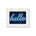 Picture of Hello Neon Sign _GroupedProduct_Rectangle_Landscape_Photography _GroupedProduct_Rectangle_Landscape_Framed_Matted_