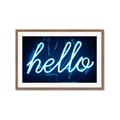 Picture of Hello Neon Sign _GroupedProduct_Rectangle_Landscape_Photography _GroupedProduct_Rectangle_Landscape_Framed_Matted_