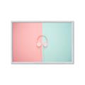 Picture of Fun Headphones _GroupedProduct_Rectangle_Landscape_Photography _GroupedProduct_Rectangle_Landscape_Framed_Matted_