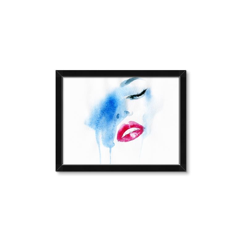Picture of Blue Eyed Girl  _GroupedProduct_Rectangle_Landscape_Framed_Matted_