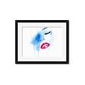 Picture of Blue Eyed Girl  _GroupedProduct_Rectangle_Landscape_Framed_Matted_