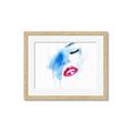 Picture of Blue Eyed Girl  _GroupedProduct_Rectangle_Landscape_Framed_Matted_