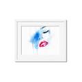 Picture of Blue Eyed Girl  _GroupedProduct_Rectangle_Landscape_Framed_Matted_