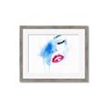 Picture of Blue Eyed Girl  _GroupedProduct_Rectangle_Landscape_Framed_Matted_