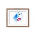Picture of Blue Eyed Girl  _GroupedProduct_Rectangle_Landscape_Framed_Matted_