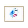 Picture of Blue Eyed Girl  _GroupedProduct_Rectangle_Landscape_Framed_Matted_