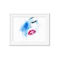 Picture of Blue Eyed Girl  _GroupedProduct_Rectangle_Landscape_Framed_Matted_