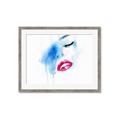 Picture of Blue Eyed Girl  _GroupedProduct_Rectangle_Landscape_Framed_Matted_