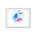 Picture of Blue Eyed Girl  _GroupedProduct_Rectangle_Landscape_Framed_Matted_