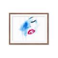 Picture of Blue Eyed Girl  _GroupedProduct_Rectangle_Landscape_Framed_Matted_