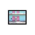Picture of Blue Motel Suite _GroupedProduct_Rectangle_Landscape_Photography _GroupedProduct_Rectangle_Landscape_Framed_Matted_