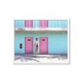 Picture of Blue Motel Suite _GroupedProduct_Rectangle_Landscape_Photography _GroupedProduct_Rectangle_Landscape_Framed_Matted_