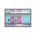 Picture of Blue Motel Suite _GroupedProduct_Rectangle_Landscape_Photography _GroupedProduct_Rectangle_Landscape_Framed_Matted_