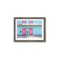 Picture of Blue Motel Suite _GroupedProduct_Rectangle_Landscape_Photography _GroupedProduct_Rectangle_Landscape_Framed_Matted_