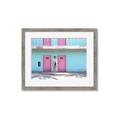 Picture of Blue Motel Suite _GroupedProduct_Rectangle_Landscape_Photography _GroupedProduct_Rectangle_Landscape_Framed_Matted_