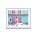 Picture of Blue Motel Suite _GroupedProduct_Rectangle_Landscape_Photography _GroupedProduct_Rectangle_Landscape_Framed_Matted_