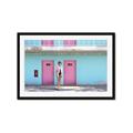 Picture of Blue Motel Suite _GroupedProduct_Rectangle_Landscape_Photography _GroupedProduct_Rectangle_Landscape_Framed_Matted_
