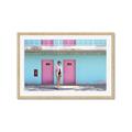 Picture of Blue Motel Suite _GroupedProduct_Rectangle_Landscape_Photography _GroupedProduct_Rectangle_Landscape_Framed_Matted_