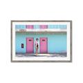 Picture of Blue Motel Suite _GroupedProduct_Rectangle_Landscape_Photography _GroupedProduct_Rectangle_Landscape_Framed_Matted_