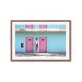 Picture of Blue Motel Suite _GroupedProduct_Rectangle_Landscape_Photography _GroupedProduct_Rectangle_Landscape_Framed_Matted_