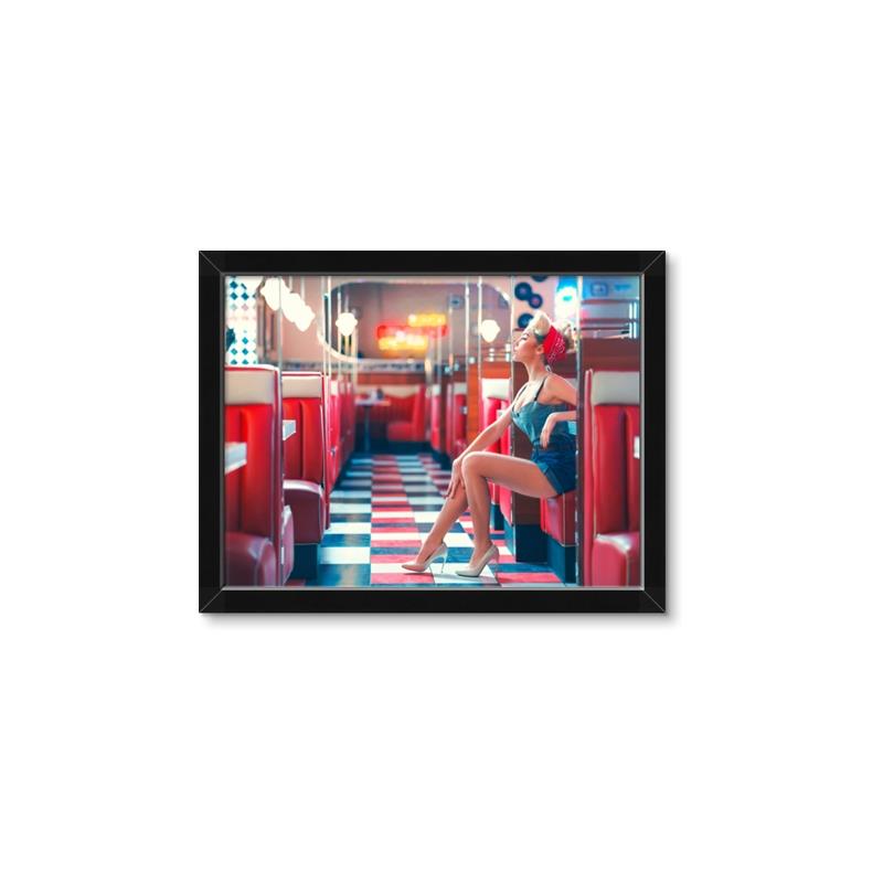 Picture of In the Diner  _GroupedProduct_Rectangle_Landscape_Photography _GroupedProduct_Rectangle_Landscape_Framed_Matted_