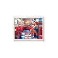 Picture of In the Diner  _GroupedProduct_Rectangle_Landscape_Photography _GroupedProduct_Rectangle_Landscape_Framed_Matted_