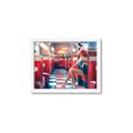 Picture of In the Diner  _GroupedProduct_Rectangle_Landscape_Photography _GroupedProduct_Rectangle_Landscape_Framed_Matted_
