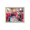 Picture of In the Diner  _GroupedProduct_Rectangle_Landscape_Photography _GroupedProduct_Rectangle_Landscape_Framed_Matted_