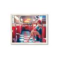 Picture of In the Diner  _GroupedProduct_Rectangle_Landscape_Photography _GroupedProduct_Rectangle_Landscape_Framed_Matted_